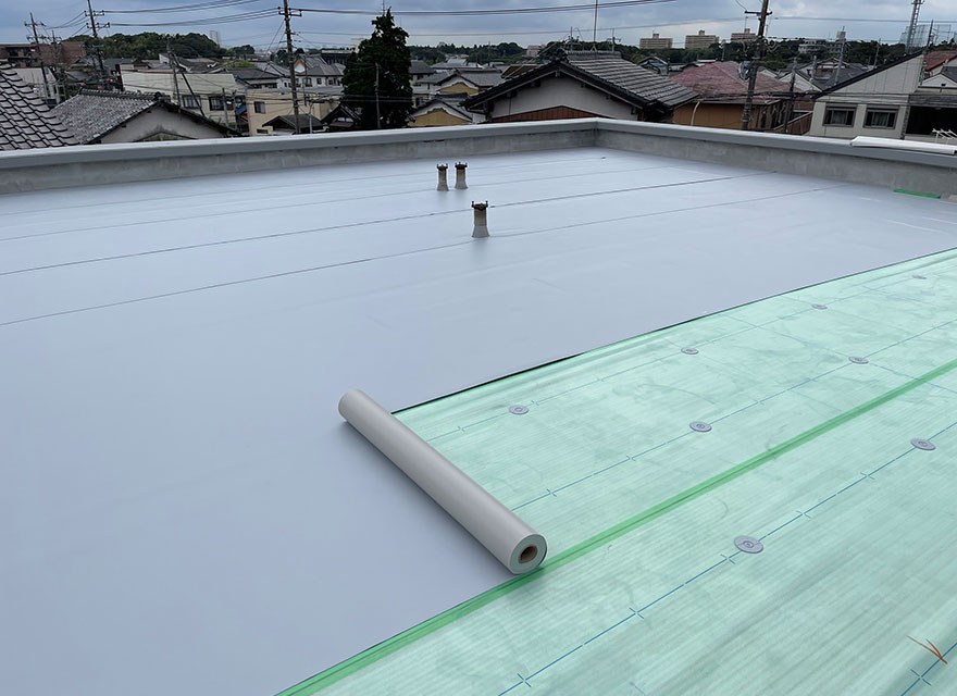 塩ビシート張り